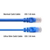 Cable Matters Cable Ethernet Ultra Fino Cat6 Largo sin enganches