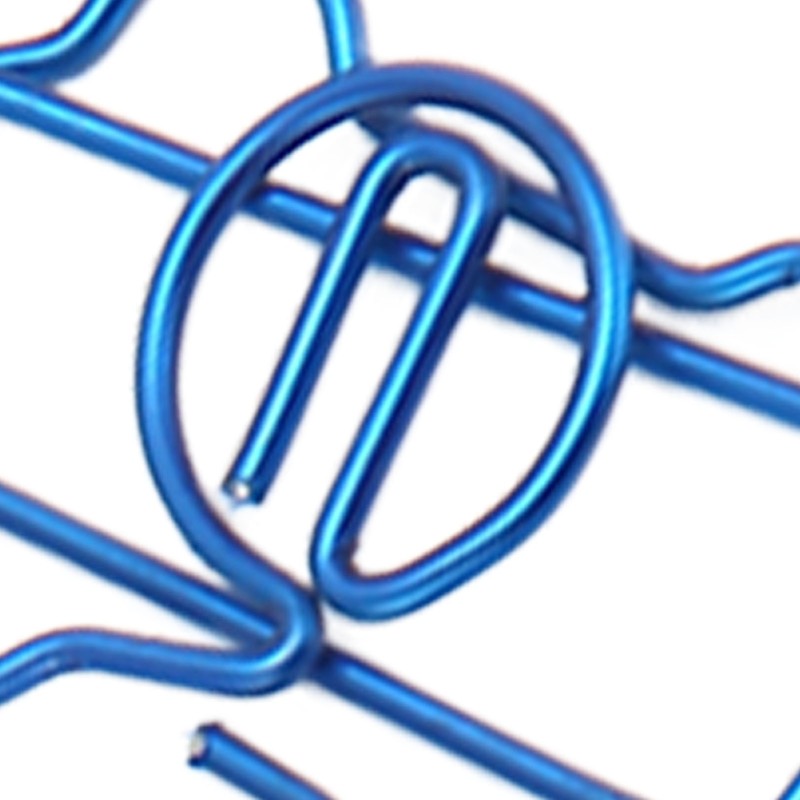 100PCS Metal Paper Clip Multifunctional Electroplating Process Prevent Slip Exquisite
