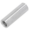 5PCS M12 Cylindrical Coupling Nuts 304 Stainless Steel Female Thread