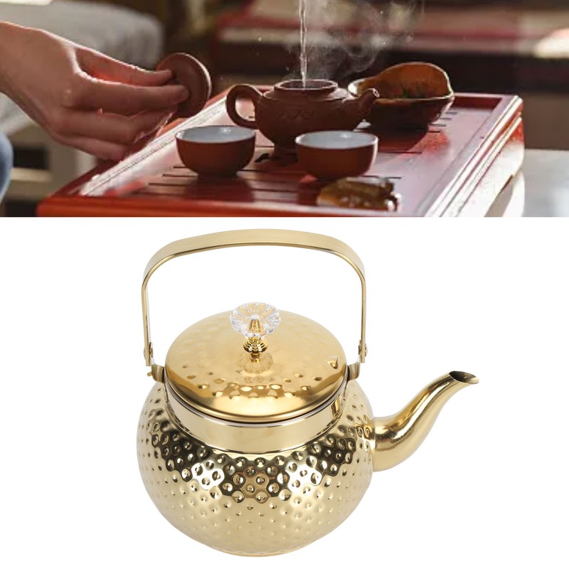 Stovetop Tea Kettle Stainless Steel Stove Teapot with Infuser for