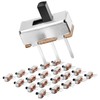 Chanzon SPDT Mini Micro Slide Switch SS12D00G 1p2t 2 Position