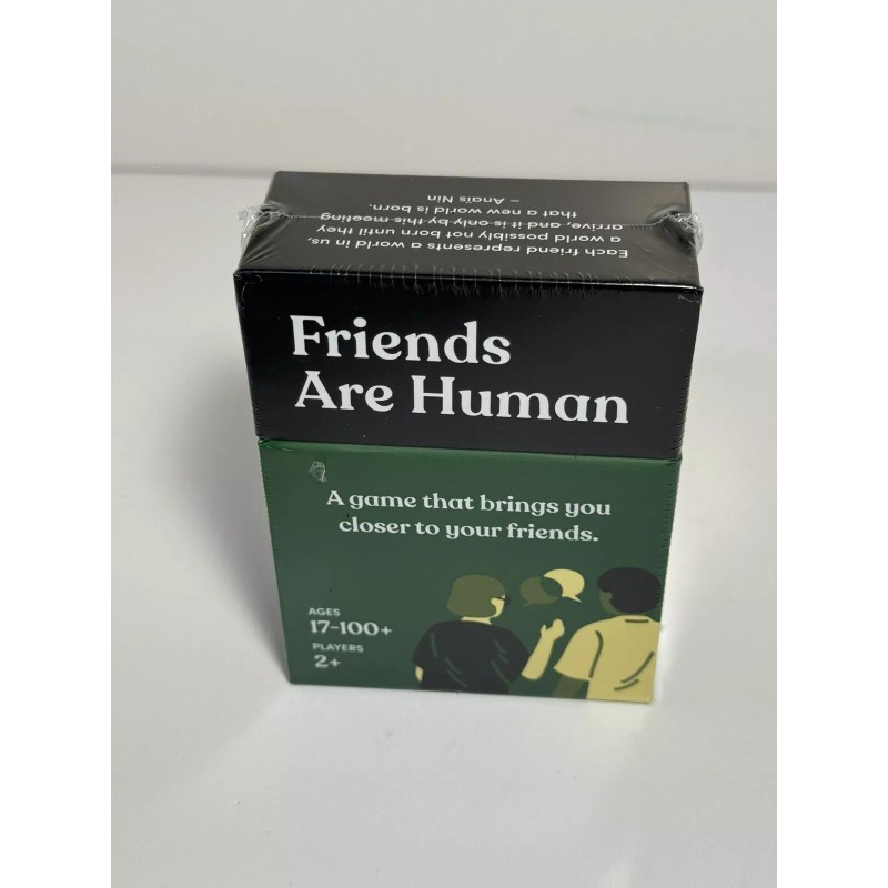 Parents Are Human Friends Are Human 140 Conversation Cards! A
