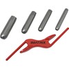 4 Size 1/2" 5/8" 3/4" 7/8" Interchangeable Brick Jointer Steel
