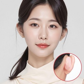 Beauty Tape for Elf Ears and Smaller Face Look Double-sided Round Cut, 60 Pieces (10 Sheets) per Set