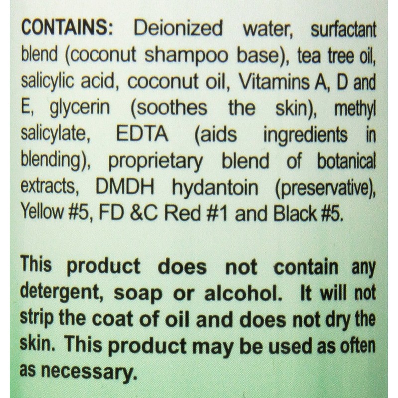 Kenic Tea Tree Dog Shampoo, 17-Ounce