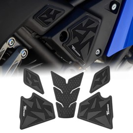 For Tenere700 Tenere 700 World Raid 2022 - Motorcycle Accessories Side Fuel Tank Grips Tank Pads Protector Stickers Decal Gas Knee Grip Traction Pad Tankpad