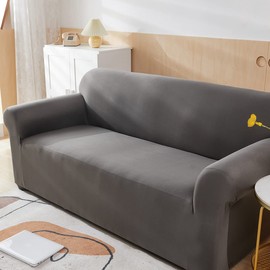 BOLUXIU Sofa Cover, Stretch Sofa Cover 1/2/3/4 Seat Sofa Cover Anti-Pet Scratch Sofa Cover Suitable for Sofas with Armrests (Two for L-shaped Corner Sofas)