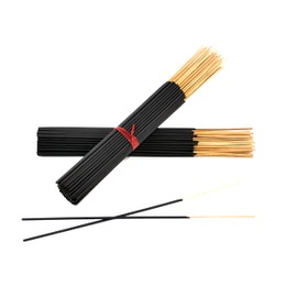 200 Unscented Charcoal Black Incense Sticks 11 inch - 100% Natural Charcoal, Joss and Bamboo 11" Blanks - for DIY Aromatherapy Incense Making.