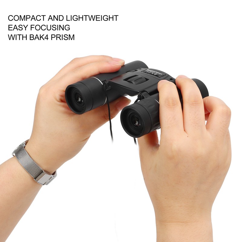 8x21 Binoculars 131m/1000m Compact Lightweight Mini Binoculars for Adults Kids