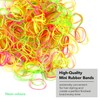 EXTRA STRONG 300 Mini Hair Rubber Elastics Multi Pack for