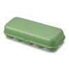 EGGS TO GO Egg Box Natural Leaf Green
