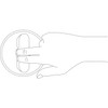 FSB 0 42 4264 00000 1117 Round Shell Handle for