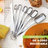 U Chef Cucharas Medidoras de Cocina, Juego de 7 Tazas