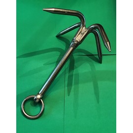 US Stainless Stainless Steel 316 Hook Anchor 9.5" (240mm) Marine Grade Grapple Grappling Hook