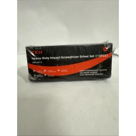 Zkh 3/8" Hand Impact Screwdriver, 1/2" Manual Reversible Impact Driver Includes 1...