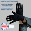 QiEco Soft Bamboo Cotton Kids Gloves for Eczema, Dry Skin