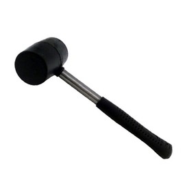 NEW 16oz RUBBER MALLET - STEEL SHAFT - PERFECT FOR USING WHILE CAMPING