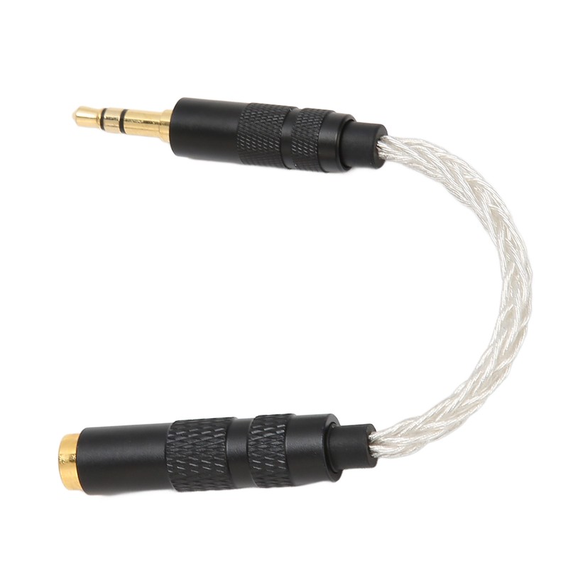 4.4mm Balanced Female to 3.5mm Stereo Male Adapter Cable Gold