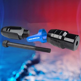 DEWEYSANJI For Suzuki Jixer SF250 250 150 Gixxer 250 Gixxer 150 Gixxer SF250 Gixxer 250 Motorcycle CNC Accessories Drop Protection Exhaust Slider Anti-collision Pad Slider