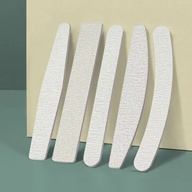 5-Piece Nail Surface Cleaning Half Moon Shaped Nail Set Nail File Buffer - WFIVSNR / 5개 손톱표면정리 반달모양 손톱 세트 네일파일 버퍼-WFIVSNR
