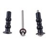 TOTO Toilet Hinge Screw Kit - Expanding Rubber Bolt Top