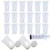 S.fields.inc 20 Pcs Cosmetic Refill Tubes Cosmetic Refill Containers Divided