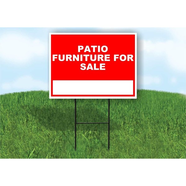 Patio Furniture for Sale Write On Me Red 18x24 in