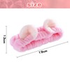 FUKPO Hair Band Cosmetic Panda Cat Ears, 2 Pieces Face