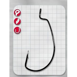 Gamakatsu Hook Worm Offset EEC NS#1