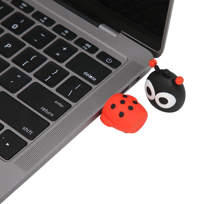 Cartoon Flash Disk Cartoon Ladybug Compatible Optional Stock USB Flash