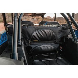 Nelson-Rigg USA UTV Rear Cargo Bag Fits Most UTV’s including Polaris RZR, Kawasaki KRX, CFMoto ZForce. Universal Mounting, 2 side pockets, 2 large compartment, reflective accents