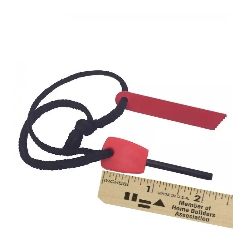 Flintsupplystore Magnesium Flint Emergency Fire Starter Fire Striker Rod Camping