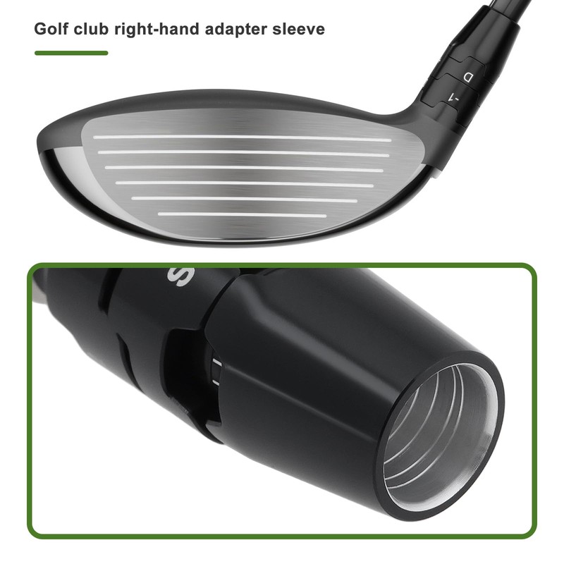 eMagTech 0,370 Zoll Rechtshänder-Golfschlägerschaft-Adapterhülse Kompatibel mit Callaway Kompatibel mit Super