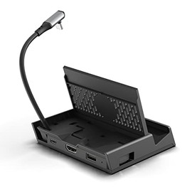 Skull & Co. Steam Deck用ドック HDMI 2.0/4K@60Hz モジュールデザイン 3-in-1 高速充電 保護カバー対応 NS・スマホ・ノットPC対応「SteamDock」