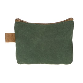 HARFINGTON Tool Pouch Bag 17cm x 4cm x 11.5cm Oxford Waterproof Zippered Tool Bags Pouches Small Tool Bags Tote Storage Organizers Socket Canvas Bags with Zipper for Tools, Dark Green