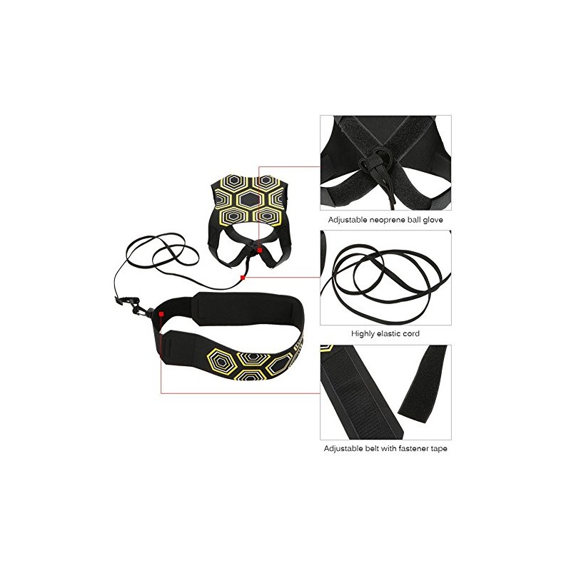 EastyGold Soccer Kick Trainer - Hands-Free Practice Equipment