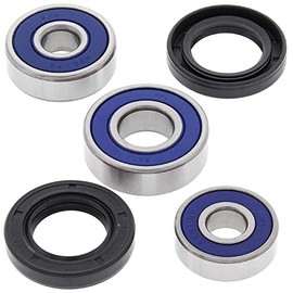 All Balls Racing 25-1176 Rear Wheel Bearing Kit Compatible with/Replacement For Kawasaki KDX 80 1980-1983, KX 80 1979-1982