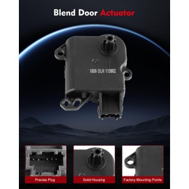 cciyu HAVC Heater Blend Door Actuator for Ford for Flex 2009-2010,for Ford for Taurus 2008-2010,for Ford for Taurus X 2008-2009,for Lincoln for MKS 2009-2010 Air Door Actuator 604-253 8G1Z19E616B