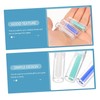 Healvian 30pcs Compact Lens Stick Soft Lens Applicators Tool for