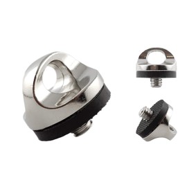 Adapter Screw for Camera Strap 1/4 Inch with and without Hand Strap Camera Adapter 1.4 Inch Adapter Screw, Adapter screw silver