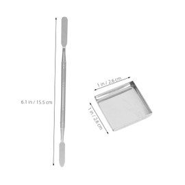 FOMIYES Diy Makeup Palette Storage 31pcs Metal Pans for Eyeshadow Blush Pressed Powder