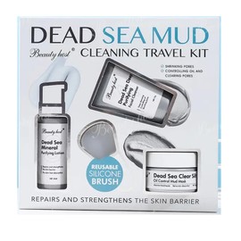 3-teiliges Reinigendes Totes-Meer-Pflegeset,Geschenkset Frauen,Gesichtspflege – Tiefenreinigender Gesichtsreiniger, Klärende Schlamm-Maske zur Öl-Kontrolle, Mineralische Reinigungslotion