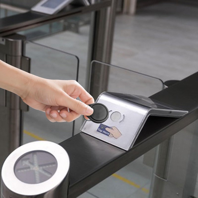 13.56MHz Writable Key Fob Tag 100pcs Rewritable 4-Byte UID Smart