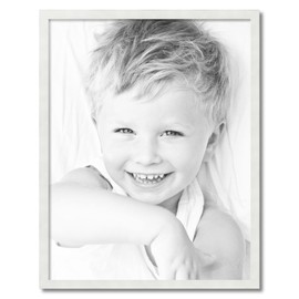 ArtToFrames 28x36 Inch White Picture Frame, This 1.25 Inch Custom MDF Poster Frame is White, Great for Your Art or Photos - Comes with Economy Acrylic