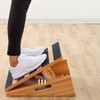 Strength Training Band & Wooden Incline Board Set Wooden Incline Board