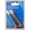 Hardware Essentials 851802 Spring Door Stops Pewter -2 Pack