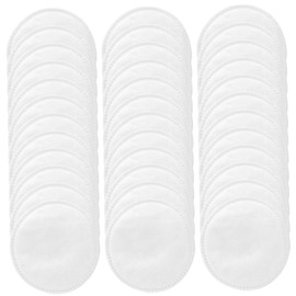 DECHOUS 100Pcs Round Makeup Remover Pads Reusable Facial Cleansing Face Pads for Daily Use Compact and Travel Friendly for Gentle Makeup Removal and Skin Care