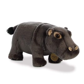 Aurora, 26289, MiYoni Hippopotamus, 10.5In, Soft Toy, Grey
