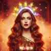 DRESBE - Diadema con luz y llama, para mujer, diseño