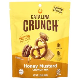 Catalina Crunch Mix Honey Mustard Protein Snack Mix | Low Carb, High Protein, Keto Snacks, Pack Of 1